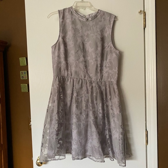 OASIS Grey Dress - Picture 1 of 6